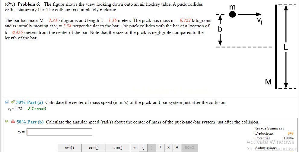 Solved 6 Problem 6 The Figure Shows The View Looking