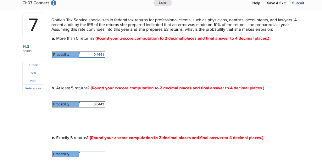Solved Dottie's Tax Service specializes in federal tax