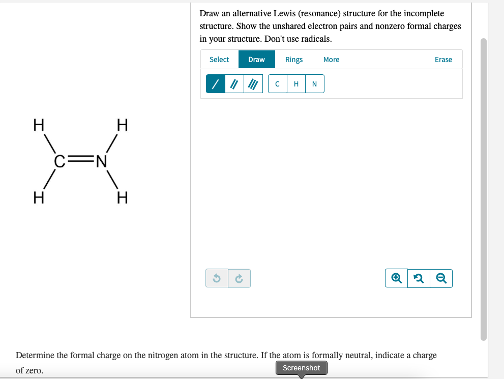 Solved Draw an alternative Lewis (resonance) structure for