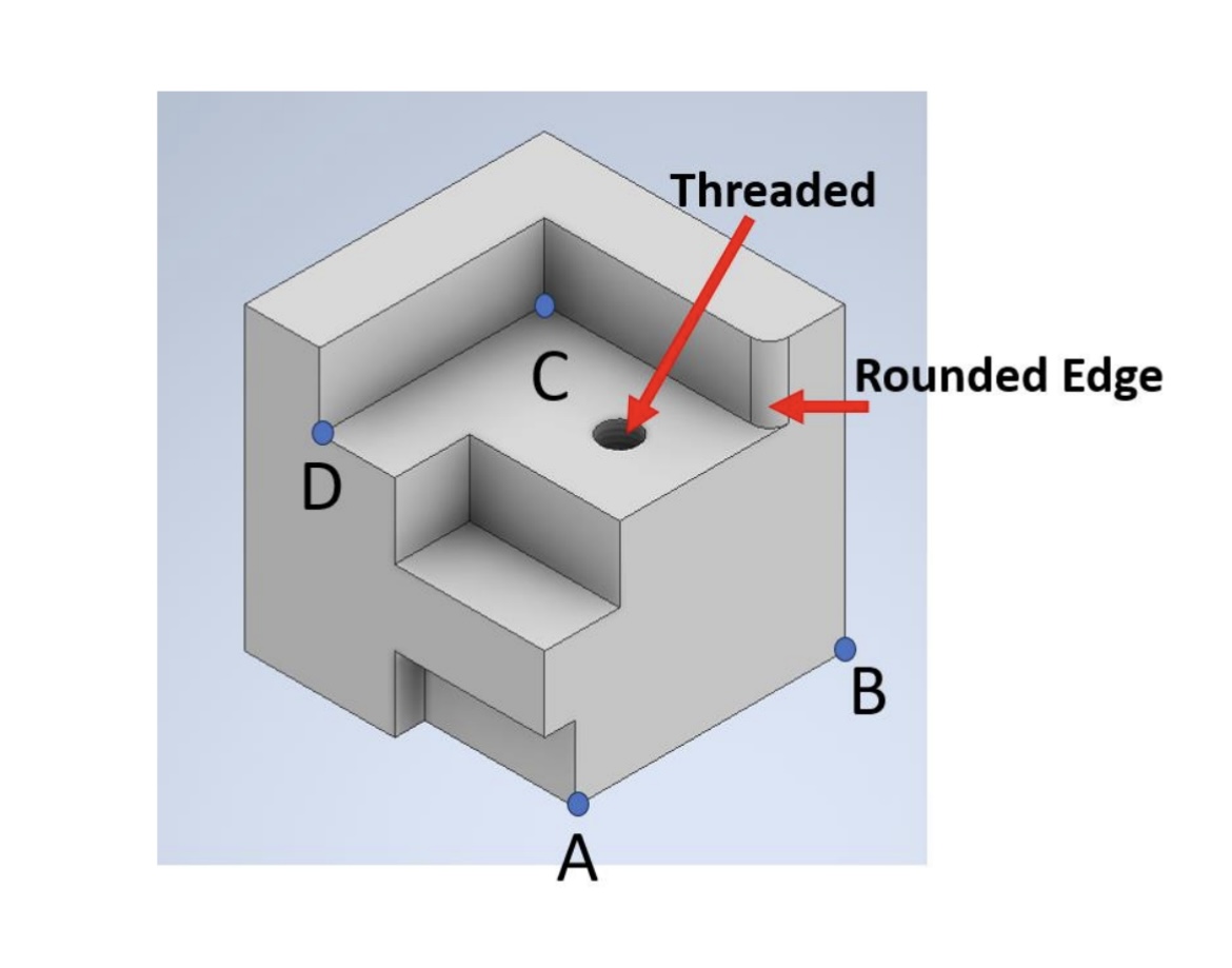 Solved a) Use the isometric views below (Starting on Page 2) | Chegg.com