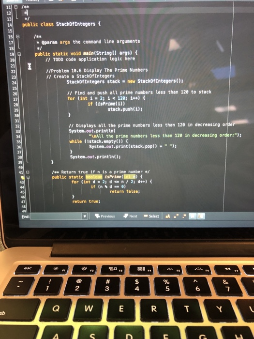 Solved For intro to java problem 10.6, can’t figure out why | Chegg.com
