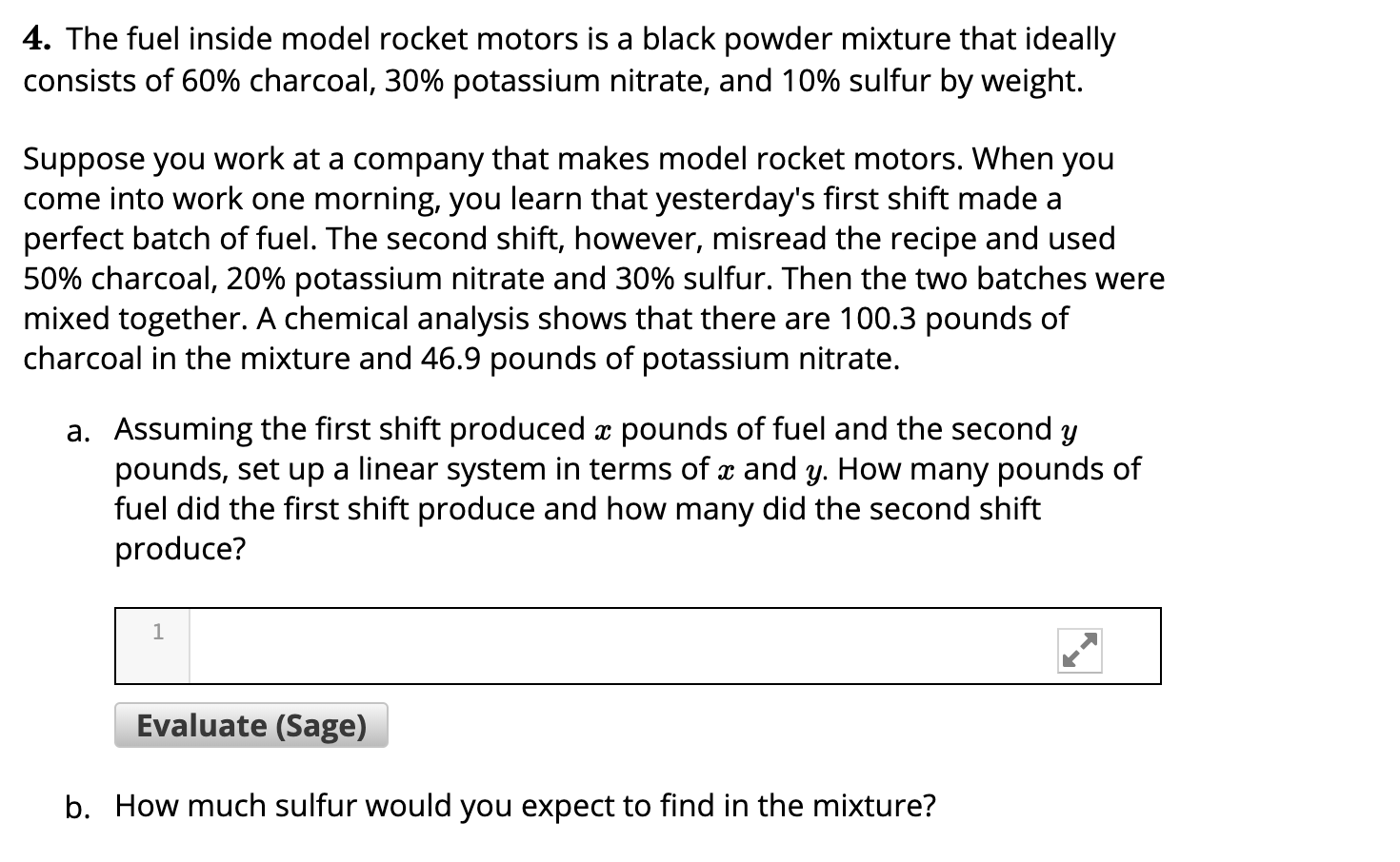 how much is black powder