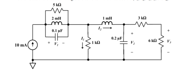 Solved Find the values of the labeled voltages and currents | Chegg.com