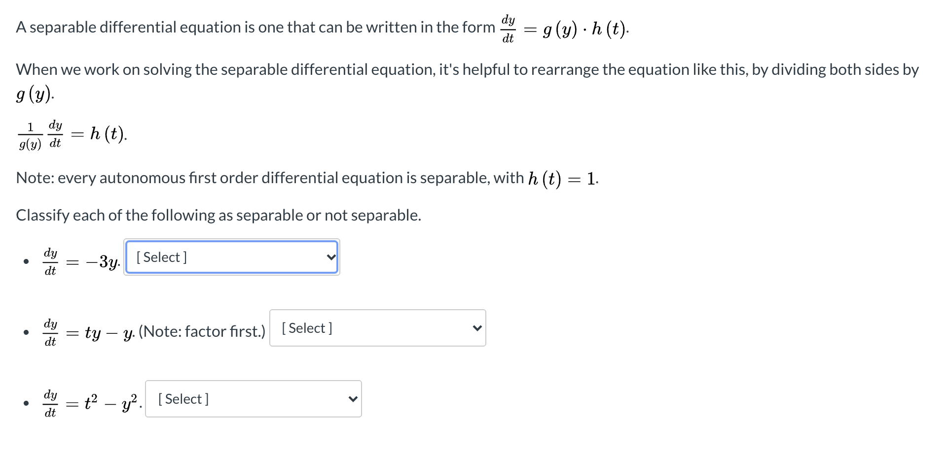 solved-a-separable-differential-equation-is-one-that-can-be-chegg