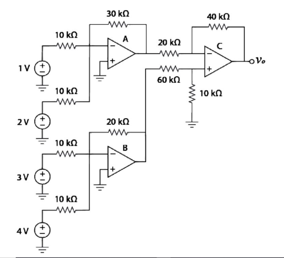 Solved Calculate Vo | Chegg.com