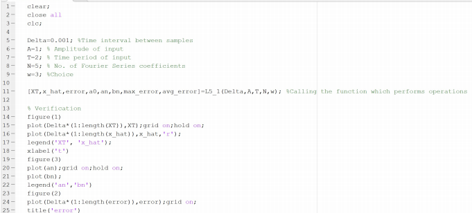 Solved Problem 1 Modify The Matlab Function And Testben Chegg Com