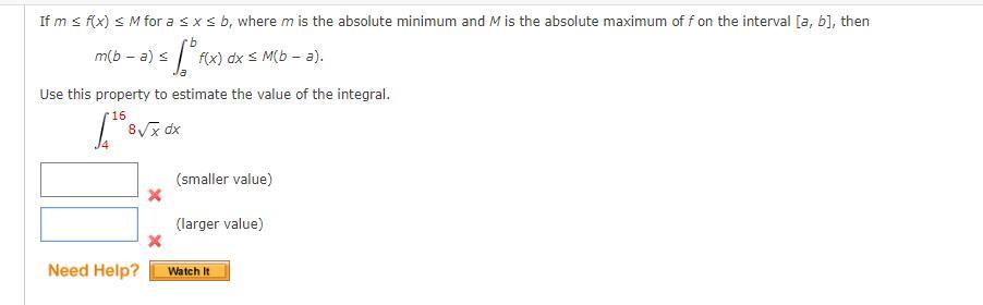 Solved If M S F(x) S M For A Sxs B, Where M Is The Absolute 