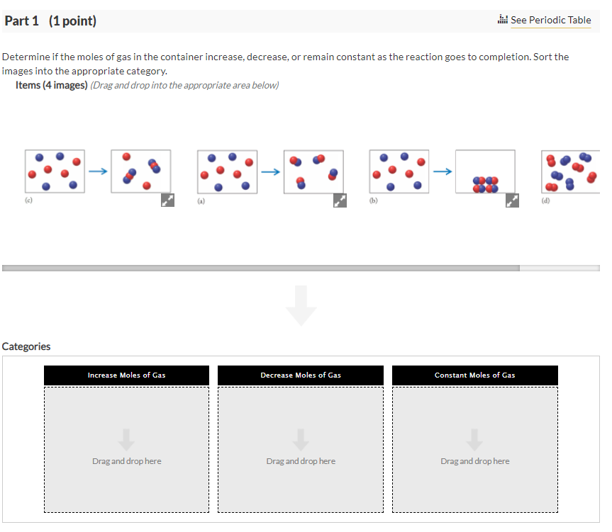 Part 1 (1 point) W! See Periodic Table Determine if | Chegg.com