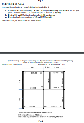 A typical toor plan for a 4-dery building in givan in | Chegg.com