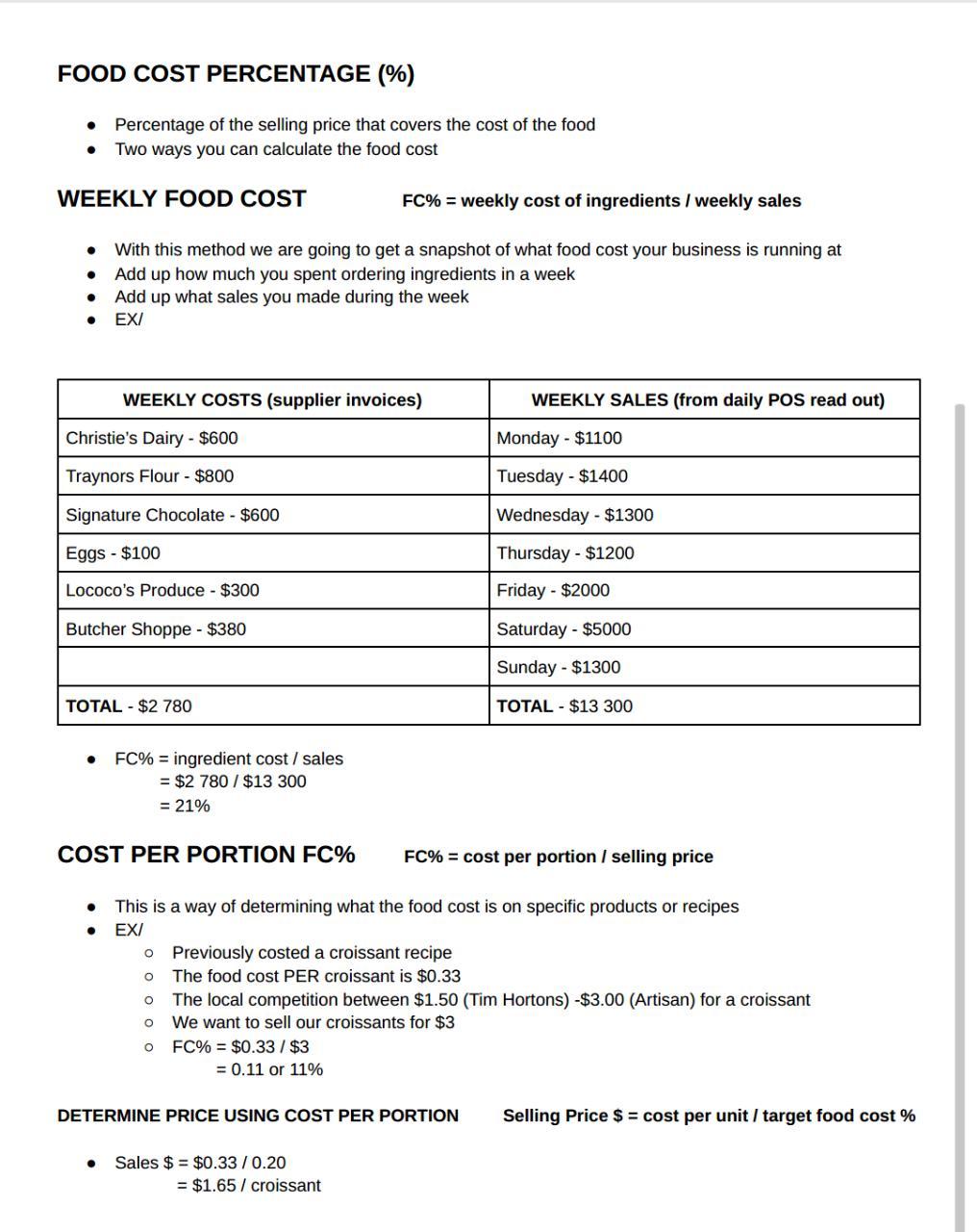 YIELD % How much of the ingredient you purchase is | Chegg.com