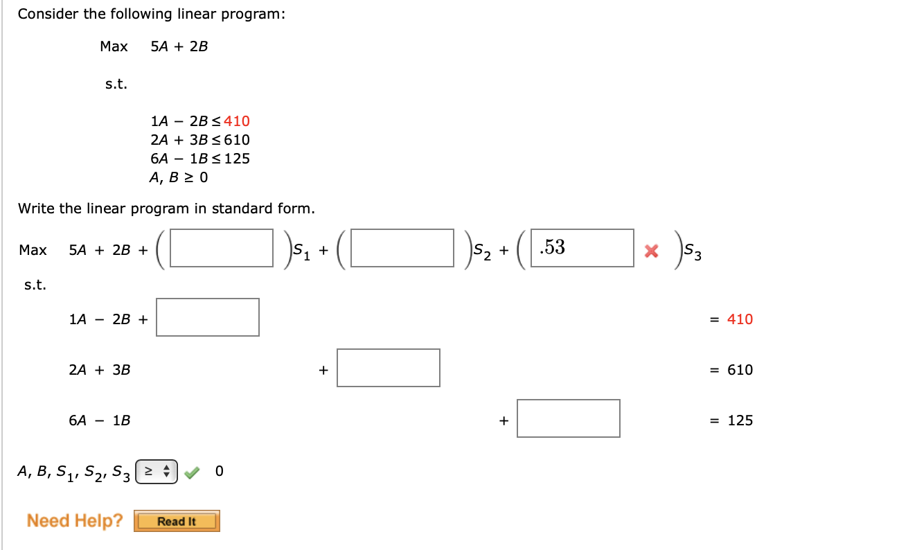 Solved Consider the following linear program: Max s.t. | Chegg.com