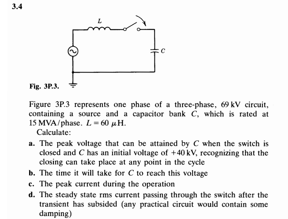 Solved Fig. 3P.: Figure 3P.3 represents one phase of a | Chegg.com