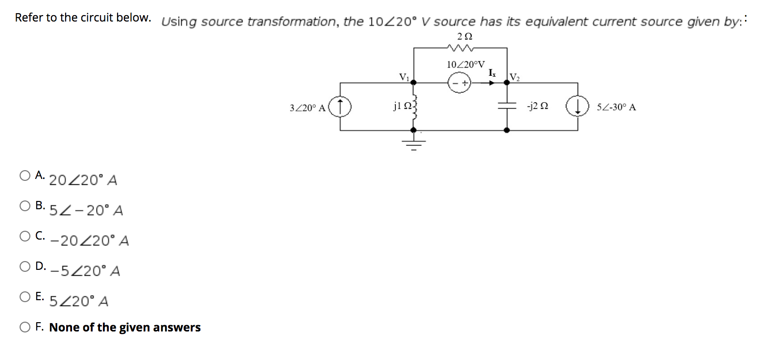 Solved Refer to the circuit below. Using source | Chegg.com