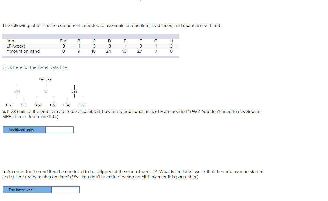 solved-the-following-table-lists-the-components-needed-to-chegg