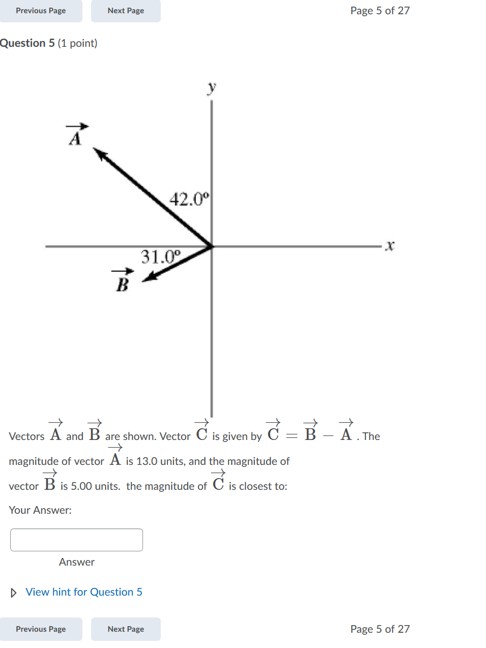 Solved Question 12 1 Point A Block Is Pushed Up A 24 0 Chegg Com