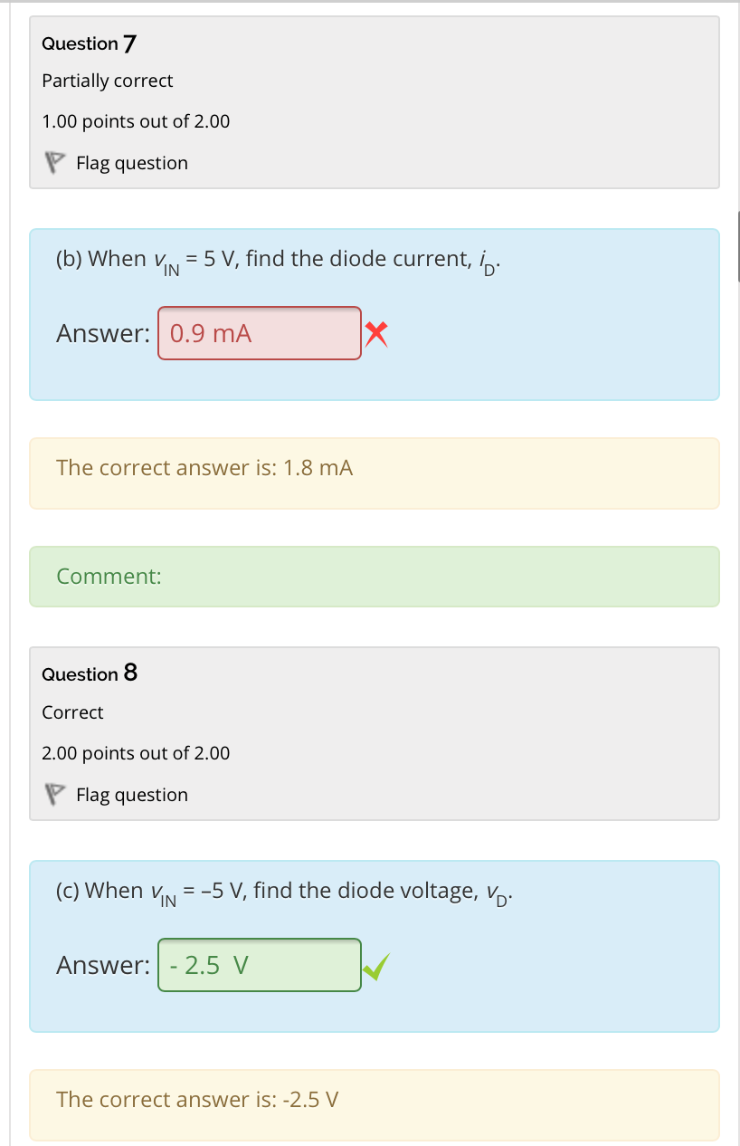 Solved 2. See the pn junction diode circuit below and answer | Chegg.com