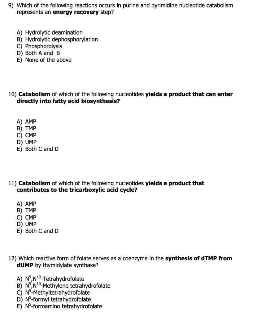 Solved Hi, This Is A Biochemistry Question! Please Help So I | Chegg.com