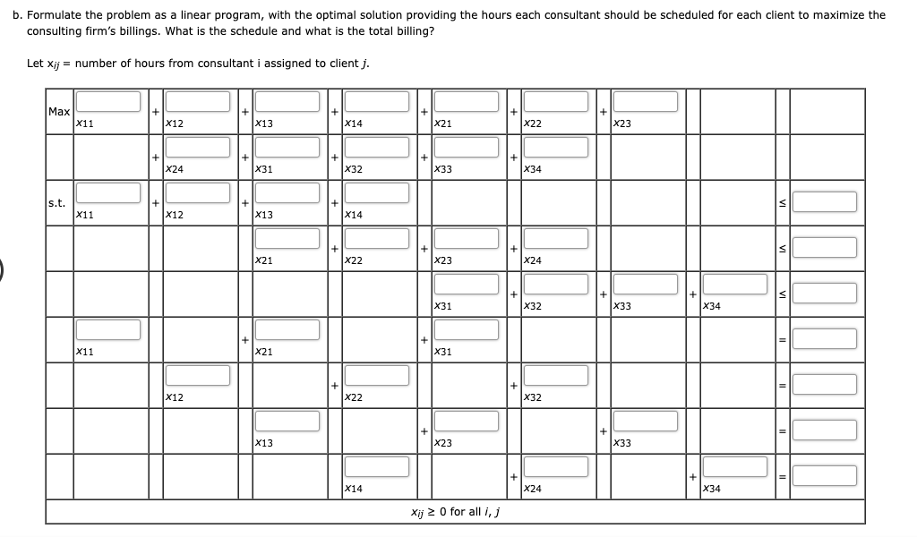 Solved Problem 10-05 Premier Consulting's two consultants, | Chegg.com