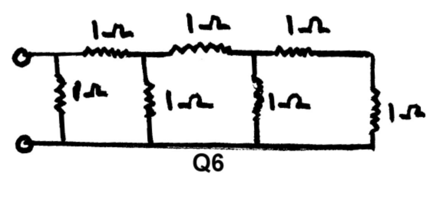 Solved Find a single resistance that is equivalent to all