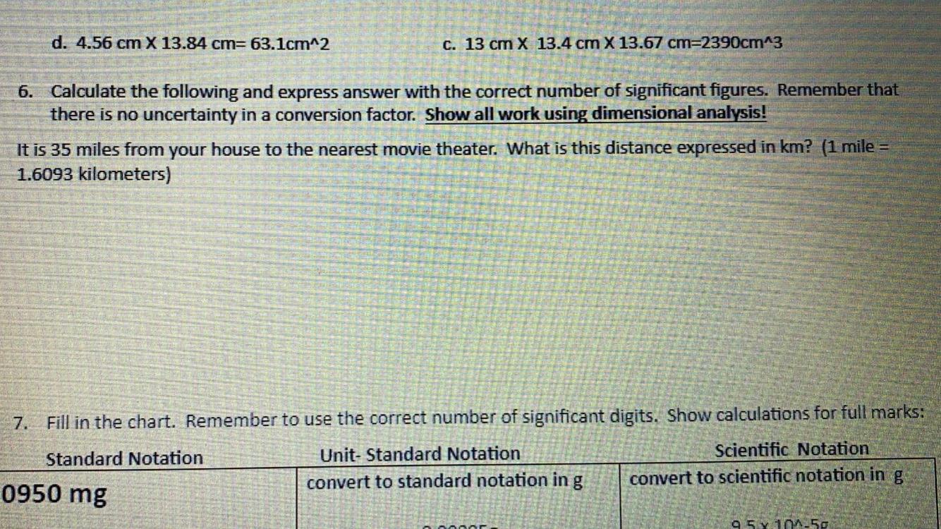 Solved d. 4.56 cm X 13.84 cm 63.1cm 2 C. 13 cm X 13.4 cm X Chegg