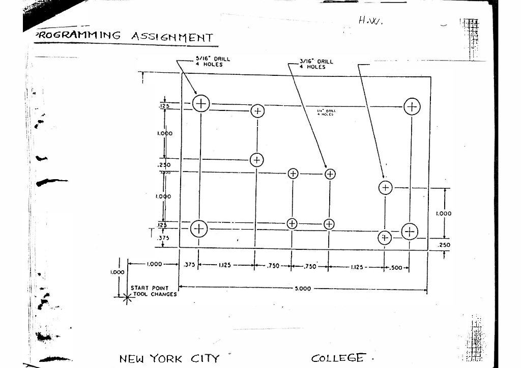 Given the figure below; Create a G code for | Chegg.com