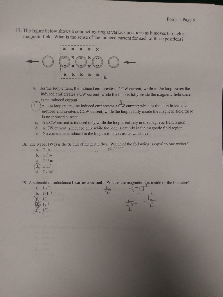 Solved Form 1: Page 6 17. The figure below shows a | Chegg.com