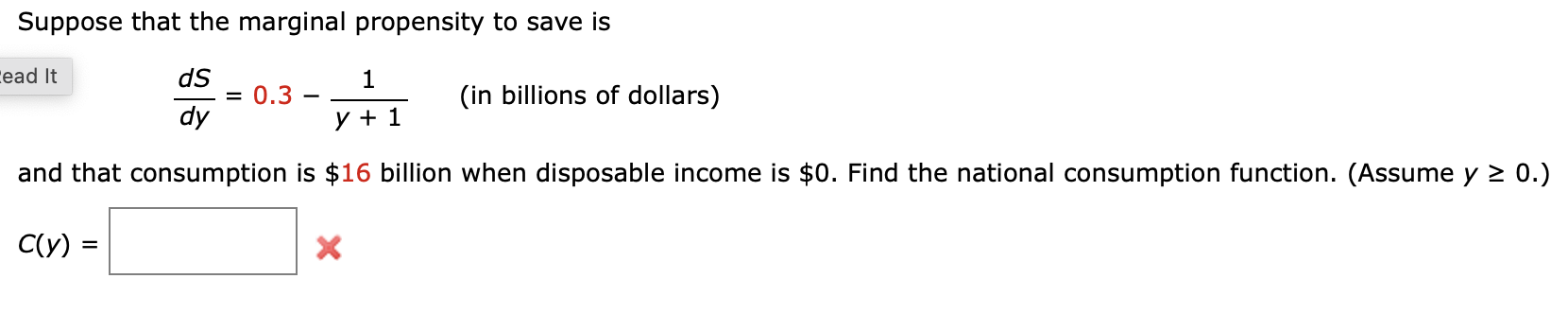 Solved Suppose that the marginal propensity to save is | Chegg.com
