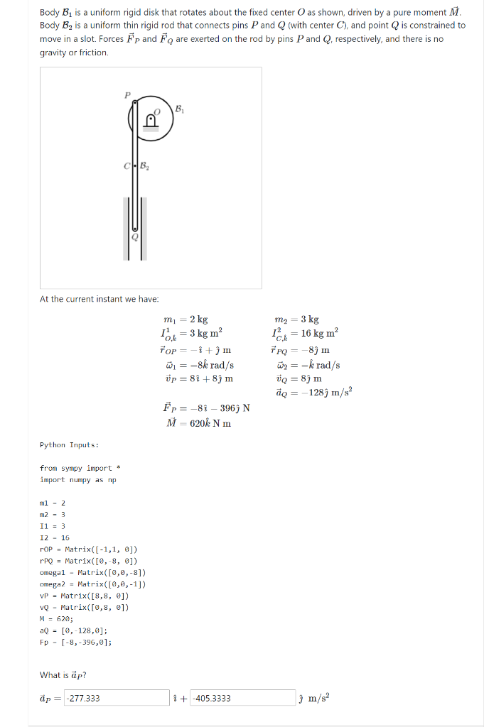 Solved Body B is a uniform rigid disk that rotates about the | Chegg.com