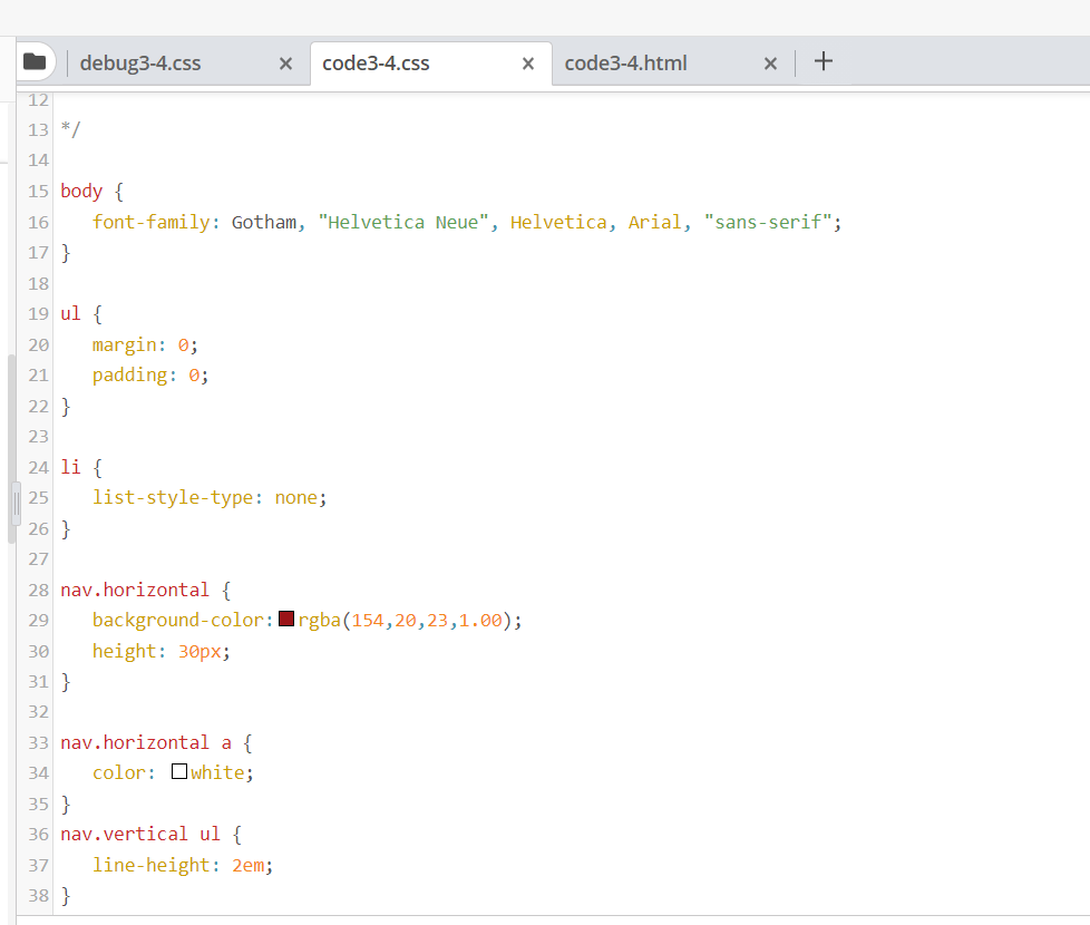 I need help debugging the grid areas in the | Chegg.com