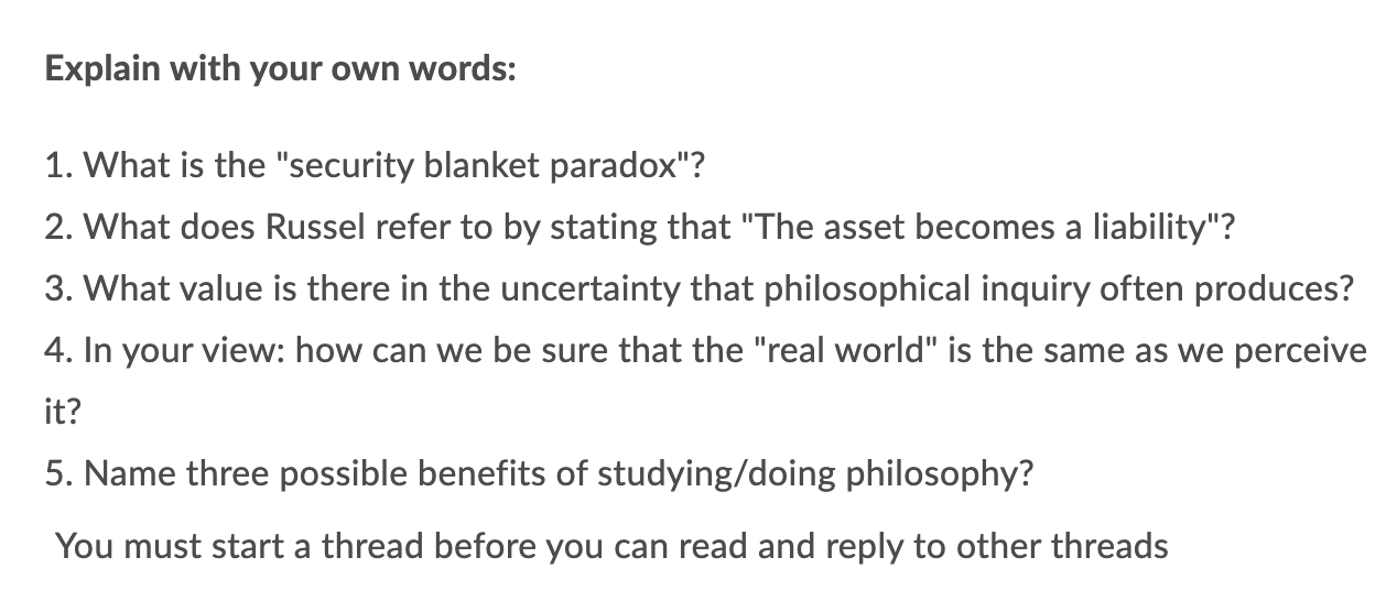 Solved Explain with your own words 1. What is the "security