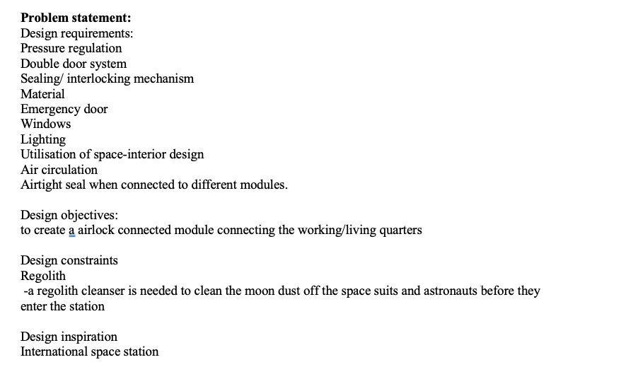 space technology assignment