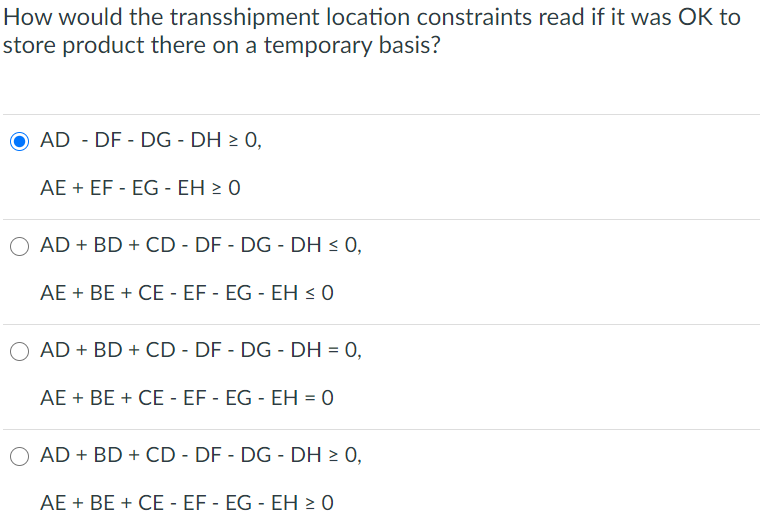 Solved Companies A B And C Supply Components To Three P Chegg Com