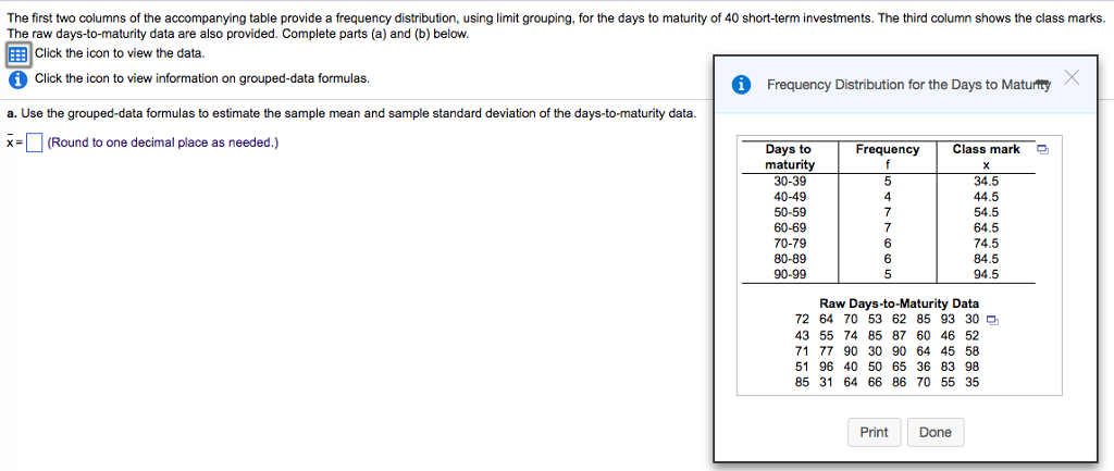 Solved The first two columns of the accompanying table | Chegg.com