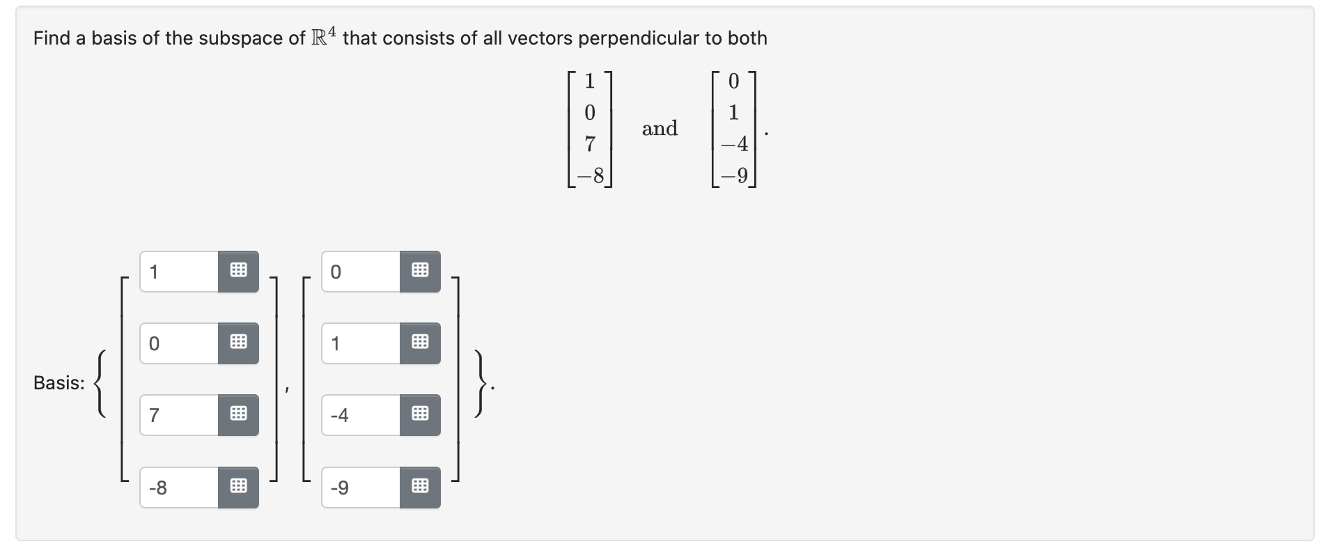 Solved Find A Basis Of The Subspace Of R4 That Consists Of | Chegg.com