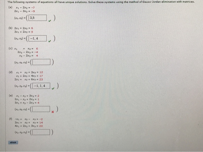 Solved Please help with this linear algebra problem. I am | Chegg.com
