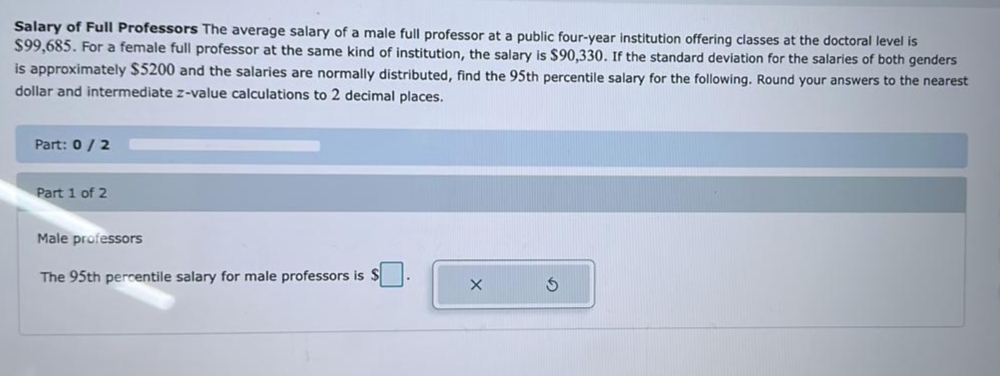 Solved Salary Of Full Professors The Average Salary Of A Chegg Com   Php08Nn0m