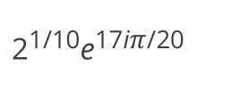 Solved 21/10e9iπ/20Calculate all of the 6 th roots of the | Chegg.com