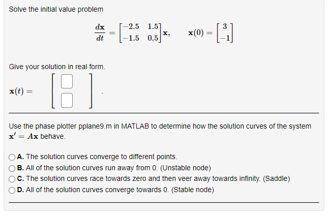 Solved Solve the initial value problem | Chegg.com