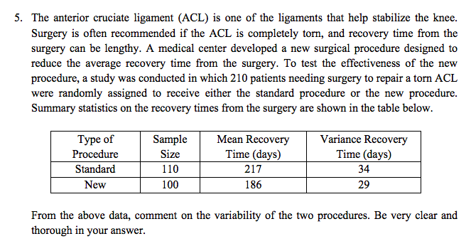 5 The Anterior Cruciate Ligament Acl Is One Of The Chegg Com