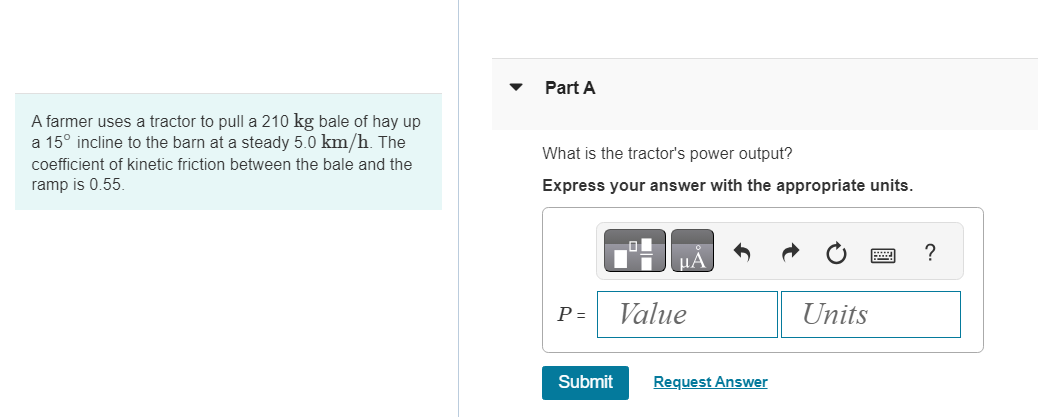 Solved A farmer uses a tractor to pull a \\( 210 | Chegg.com
