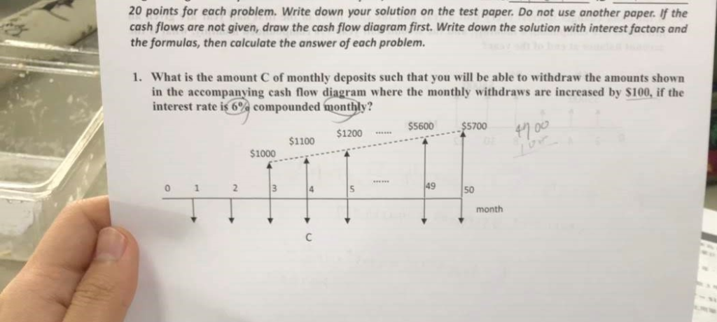 Solved 20 points for each problem. Write down your solution | Chegg.com