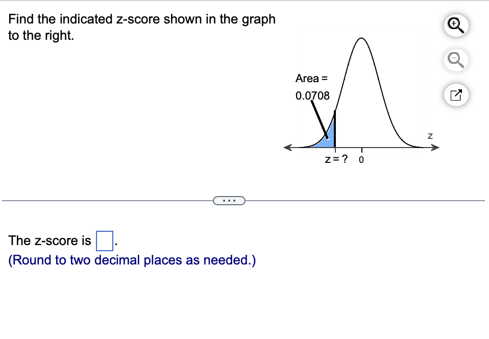 solved-find-the-indicated-z-score-shown-in-the-graph-to-the-chegg