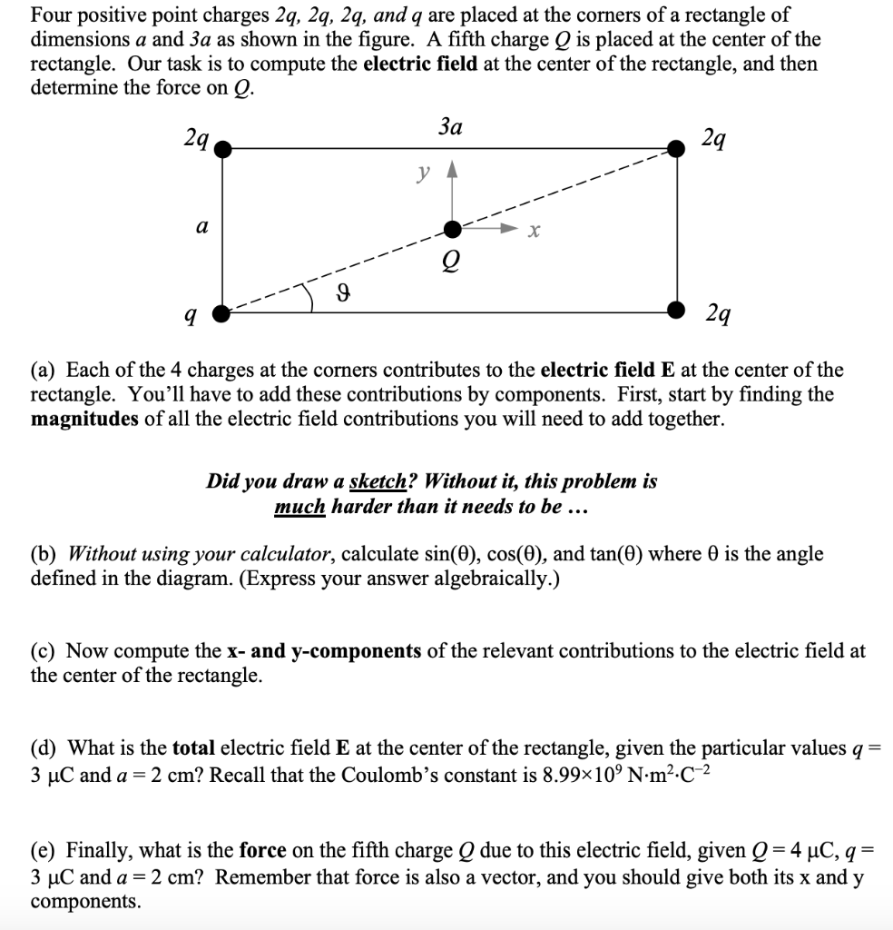 solved-four-positive-point-charges-2q-29-2q-and-q-are-chegg