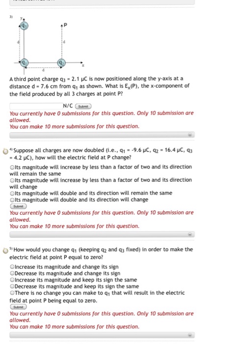 Solved I got the answers for part one and two I only need | Chegg.com