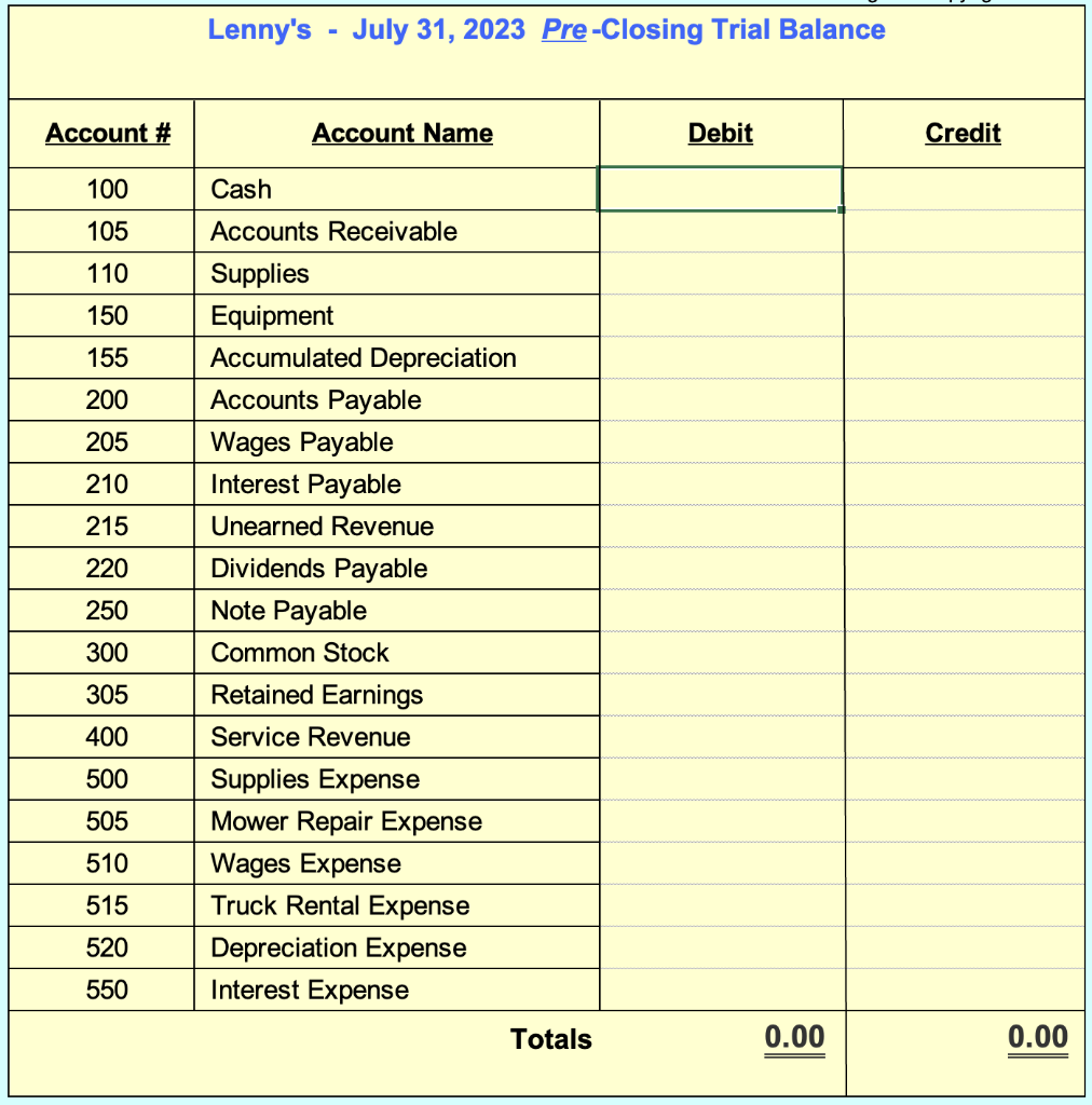 Solid Footing 15e Chapter 10 Accounting Cycle Project