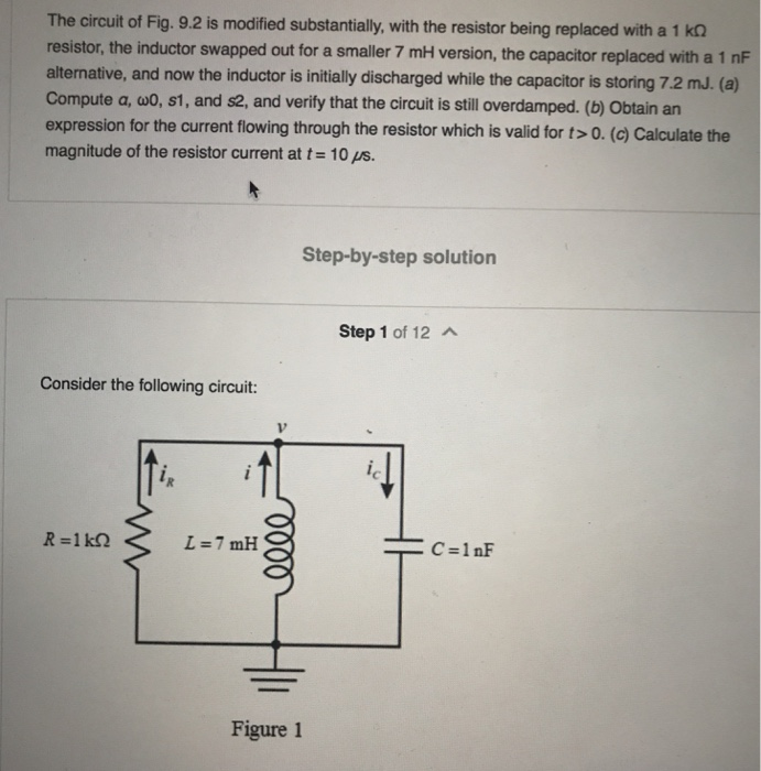 Solved The circuit of Fig. 9.2 is modified substantially, | Chegg.com