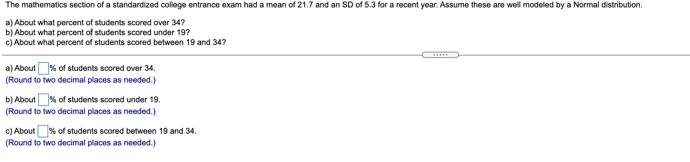 solved-the-mathematics-section-of-a-standardized-college-chegg