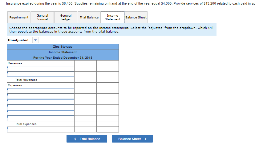Solved Insurance Expired During The Year Is 8,400. Suppl Solved Insurance Expired During The Year Is 8,400. Suppl