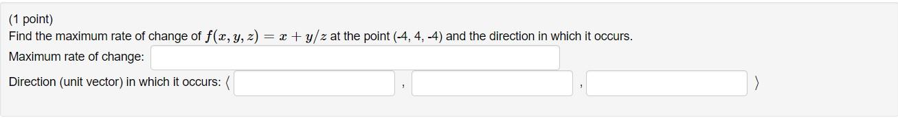 Solved (1 point) The figure below shows some level curves of | Chegg.com