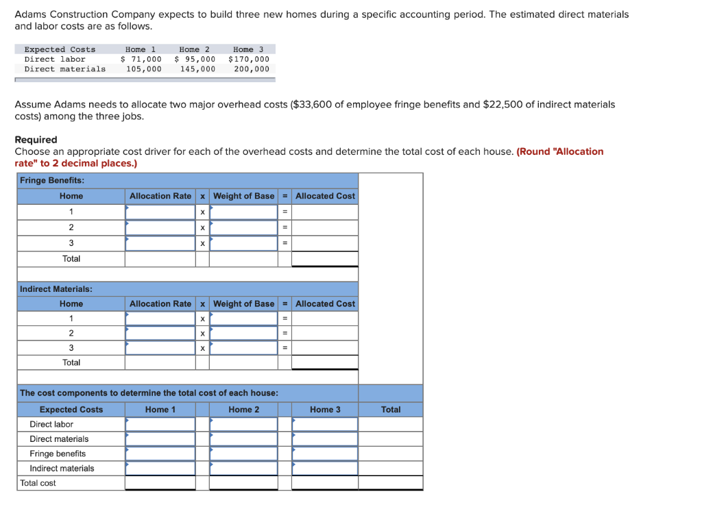 solved-adams-construction-company-expects-to-build-three-new-chegg